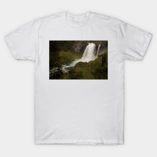 Getting Soaked At Sahalie Falls © T-Shirt